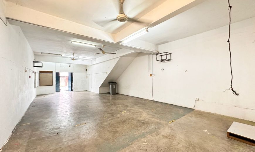 Taman Megah Ria – 2 Storey Shoplot – FOR SALE