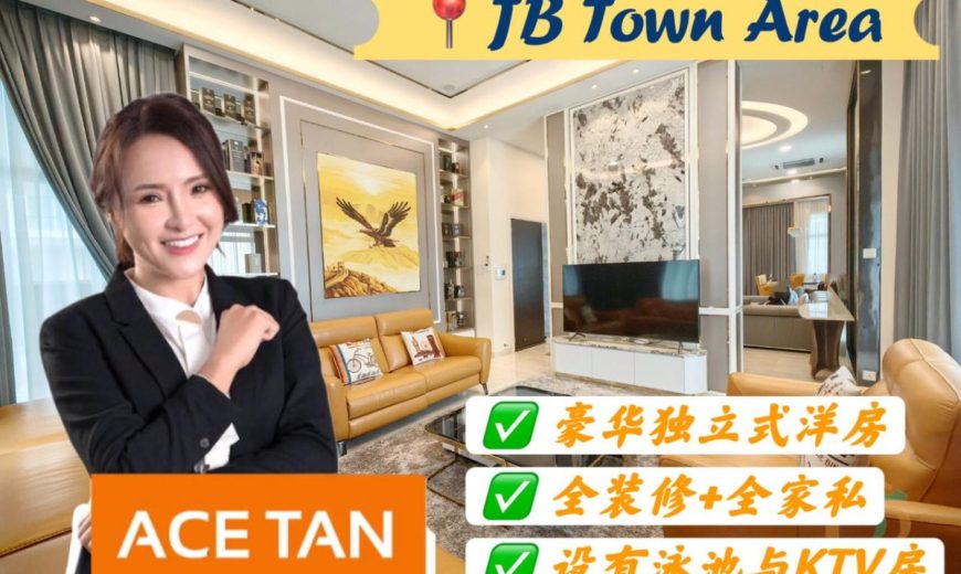 Jb Town Area – 3 Storey Bungalow House – FOR SALE Jb Town Area – 3 Storey Bungalow House – FOR SALE