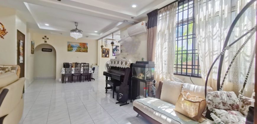 Taman Pulai Utama – 2 Storey Corner Terrace House – FOR SALE