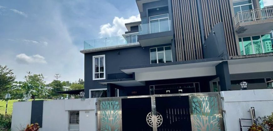 Nusa Sentral – 3 Storey Corner Superlink House – FOR SALE