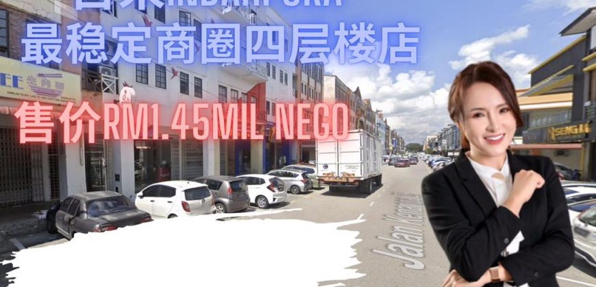 Bandar Indahpura @ Kulai – 4 Storey Shoplot – FOR SALE Bandar Indahpura @ Kulai – 4 Storey Shoplot – FOR SALE