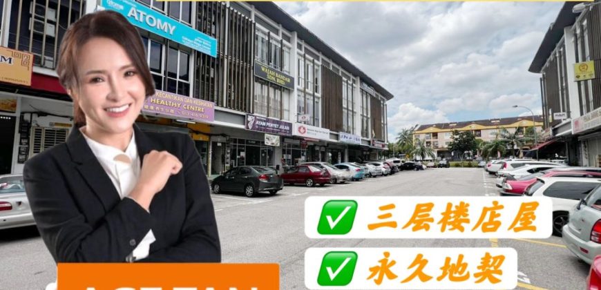 Masai – 3 Storey Shoplot – FOR SALE