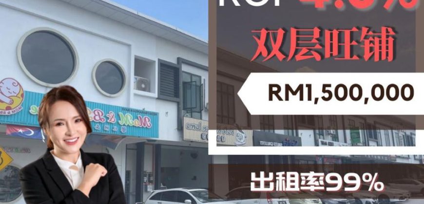 Taman Industri Jaya @ Skudai – 2 Storey Shoplot – FOR SALE