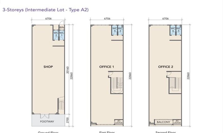 Bukit Indah – 3 Storey Shoplot – FOR RENT Bukit Indah – 3 Storey Shoplot – FOR RENT