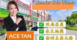 Bandar Uda Utama – 2 Storey Shop Lot – FOR SALE