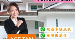 Taman Molek – 2 Storey Semi Detached House – FOR SALE Taman Molek – 2 Storey Semi Detached House – FOR SALE