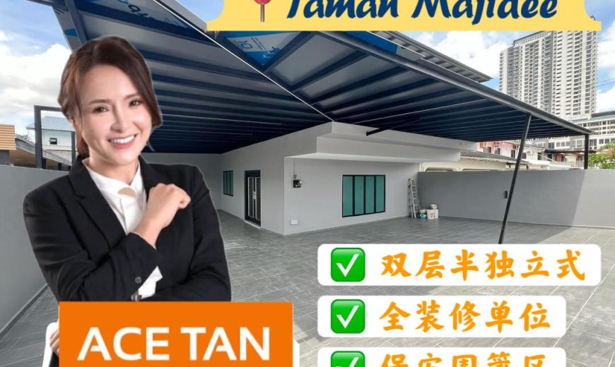 Taman Majidee @ Kebun Teh – 2 Storey Semi Detched House – FOR SALE Taman Majidee @ Kebun Teh – 2 Storey Semi Detched House – FOR SALE