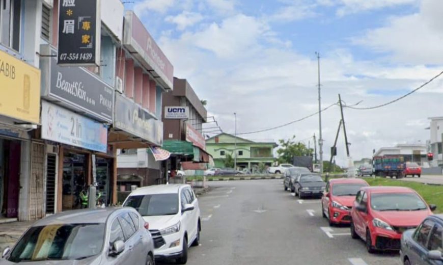 Taman Ungku Tun Aminah – 2 Storey Shoplot – FOR SALE