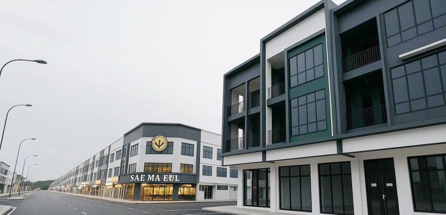 Crest Emerald @ Austin – 3 Storey Shoplot – FOR RENT