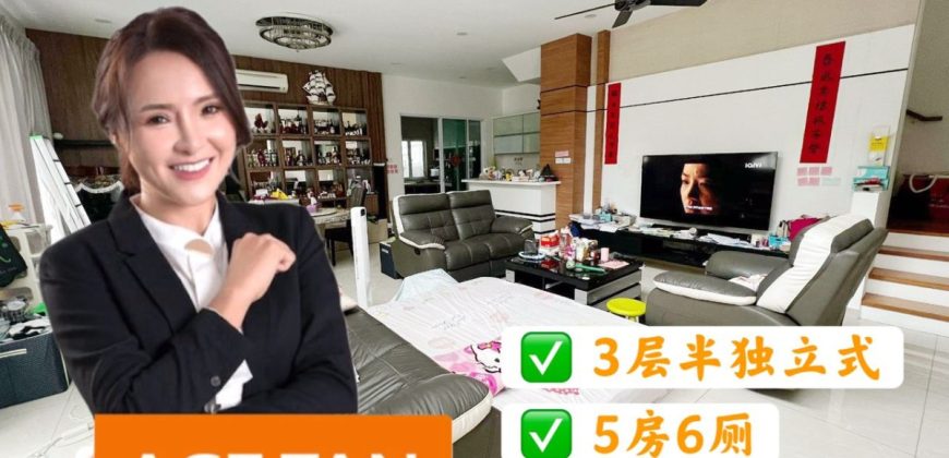 Senibong Cove – 3 Storey Semi Detached House – FOR SALE