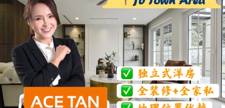 Jb Town Area – 2 Storey Bungalow House – FOR SALE