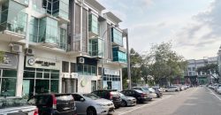 Pusat Perdagangan Danga Utama – 3 Storey End Lot Shop Lot – FOR SALE