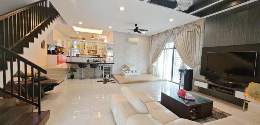 Setia Tropika – 2 Storey End Lot Cluster House – FOR SALE