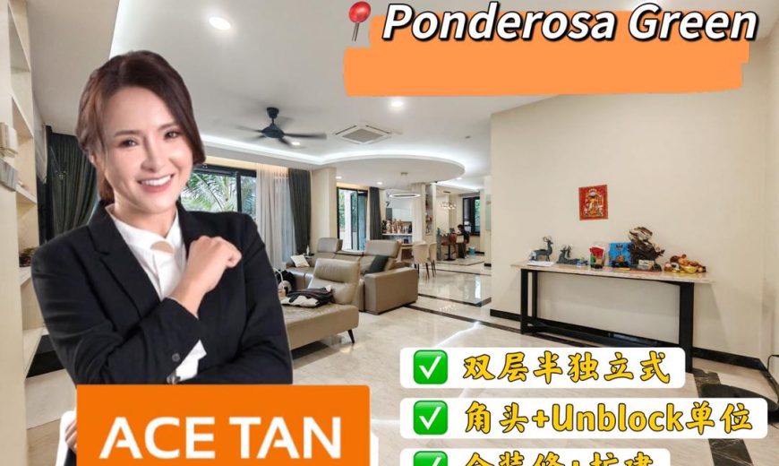 Ponderosa Green @ Taman Molek – 2 Storey Corner Semi Detached House – FOR SALE Ponderosa Green @ Taman Molek – 2 Storey Corner Semi Detached House – FOR SALE