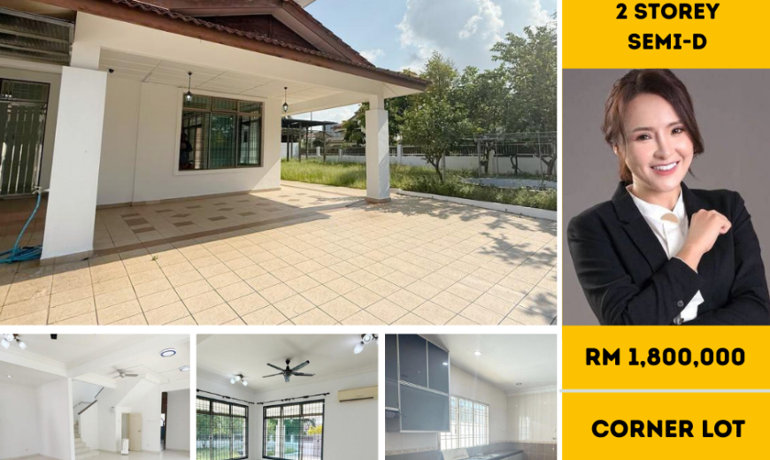 Bukit Indah – 2 Storey Corner Semi Detched House – FOR SALE Bukit Indah – 2 Storey Corner Semi Detched House – FOR SALE