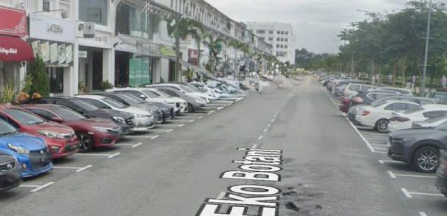 Eco Botanic – 3 Storey End Lot Shoplot – FOR RENT