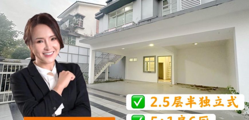 Mont Callista @ Taman Pulai Bayu – 2.5 Storey Semi Detached House – FOR SALE