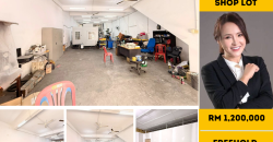 Taman Pelangi Indah @ Ulu Tiram – 2 Storey Shop Lot – FOR SALE