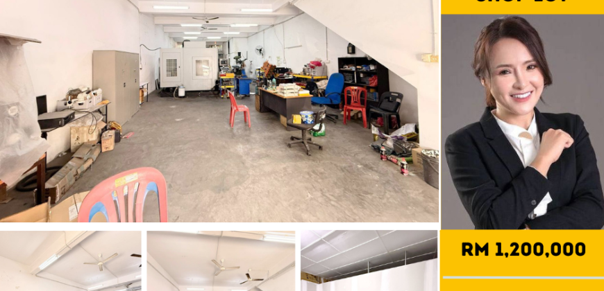 Taman Pelangi Indah @ Ulu Tiram – 2 Storey Shop Lot – FOR SALE