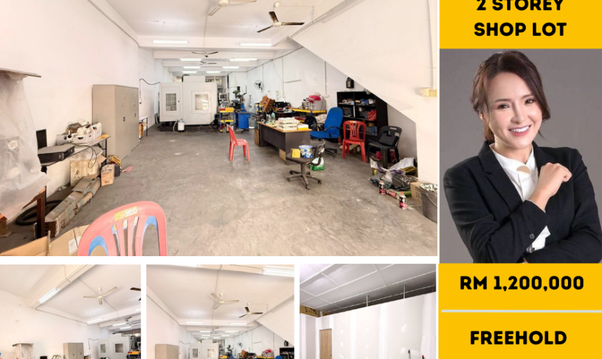 Taman Pelangi Indah @ Ulu Tiram – 2 Storey Shop Lot – FOR SALE Taman Pelangi Indah @ Ulu Tiram – 2 Storey Shop Lot – FOR SALE