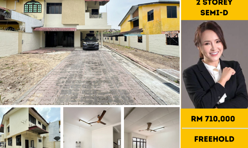 Taman Sri Putri @ Skudai – 2 Storey Semi Detached House FOR SALE