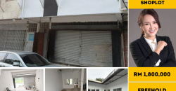 Taman Tasek @ Johor Bahru – 2 Storey Shop Lot – FOR SALE