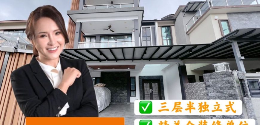Taman Sri Intan @ Jb Town Area – 3 Storey Semi Detached House – FOR SALE