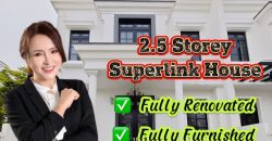 Eco Botanic – 2.5 Storey End Lot Superlink House – FOR SALE