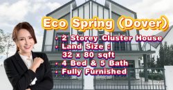 Eco Spring – 2 Storey Cluster House – FOR SALE