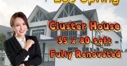 Eco Spring – 2 Storey Cluster House – FOR SALE