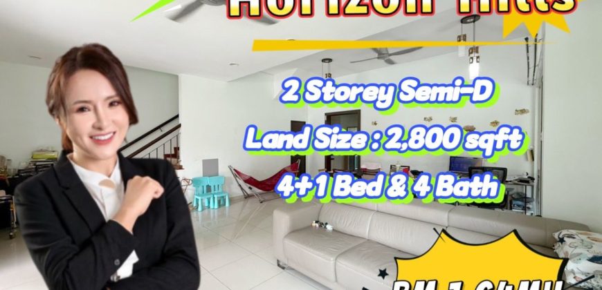 Horizon Hills – 2 Storey Semi Detached House – FOR SALE