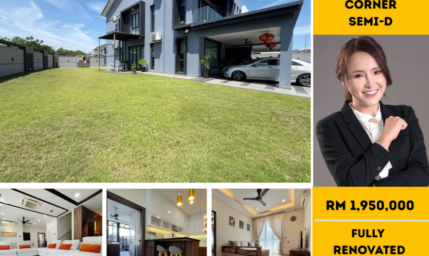 Nusa Idaman – 2 Storey Corner Semi Detached House – FOR SALE Nusa Idaman – 2 Storey Corner Semi Detached House – FOR SALE