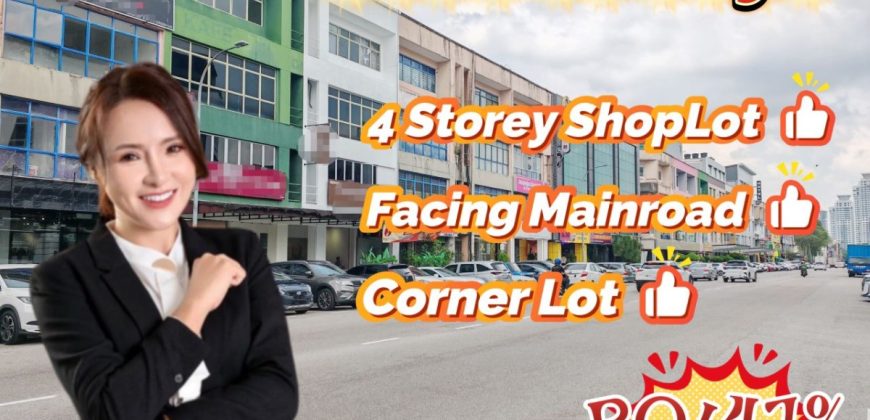 Permas Jaya – 2 Storey Corner Shop Lot – FOR SALE