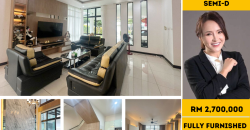 Straits View Residences @ Permas Jaya – 2.5 Storey Semi Detached House – FOR SALE