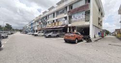 Taman Daya – 3 Storey End Lot Shoplot – Ground Floor – FOR RENT
