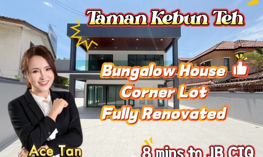 Taman Kebun Teh – 2 Storey Corner Bungalow House – FOR SALE Taman Kebun Teh – 2 Storey Corner Bungalow House – FOR SALE