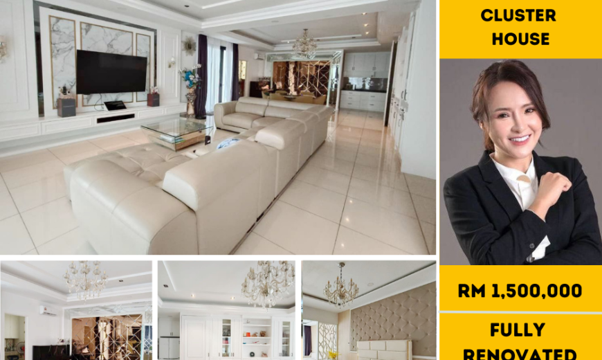Taman Kempas Utama – 2 Storey Cluster House – FOR SALE Taman Kempas Utama – 2 Storey Cluster House – FOR SALE