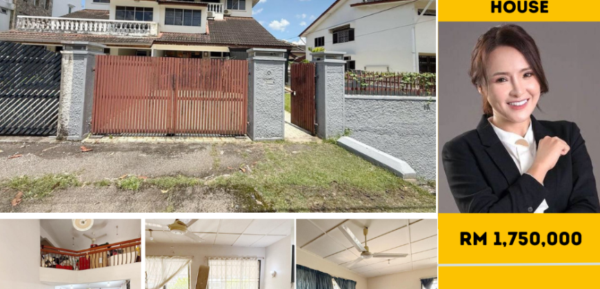 Taman Pelangi – 2.5 Storey Terrace House – FOR SALE