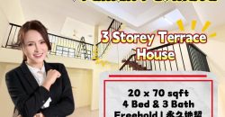 Taman Permata – 3 Storey Terrace House – FOR SALE