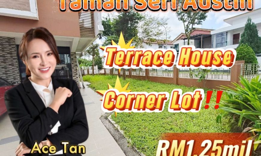 Taman Seri Austin – 2 Storey Corner Terrace House – FOR SALE Taman Seri Austin – 2 Storey Corner Terrace House – FOR SALE