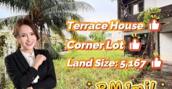 Taman Tasek @ Jb Town – 2 Storey Corner Terrace House – FOR SALE