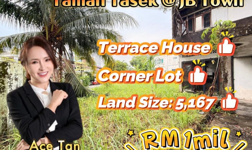Taman Tasek @ Jb Town – 2 Storey Corner Terrace House – FOR SALE Taman Tasek @ Jb Town – 2 Storey Corner Terrace House – FOR SALE