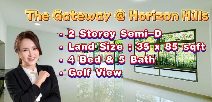Horizon Hills – 2 Storey Semi Detached House – FOR SALE Horizon Hills – 2 Storey Semi Detached House – FOR SALE