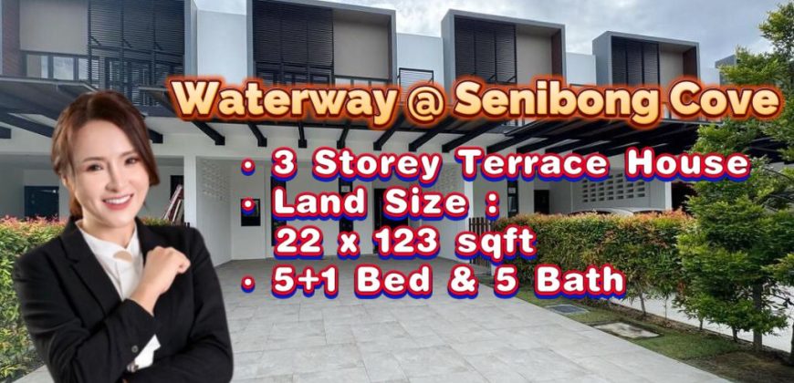 Senibong Cove – 3 Storey Terrace House – FOR SALE Senibong Cove – 3 Storey Terrace House – FOR SALE