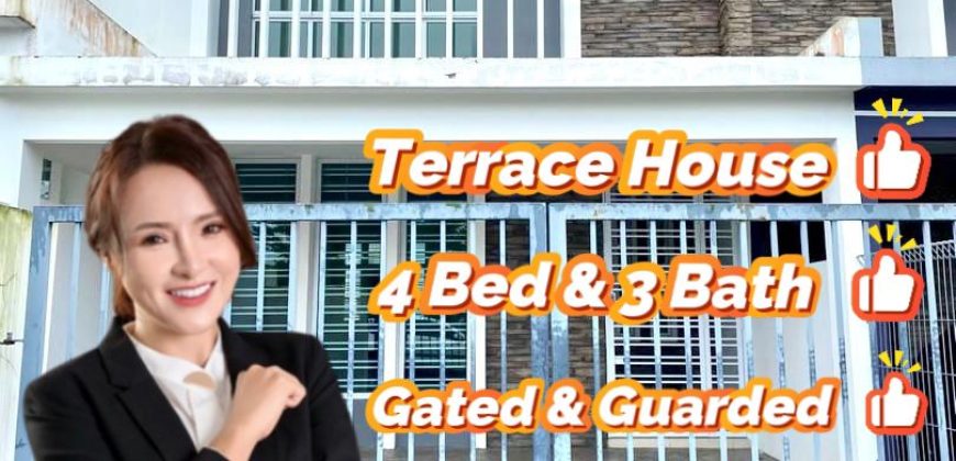 Mutiara Utama @ Mutiara Rini – 2 Storey Terrace House – FOR SALE