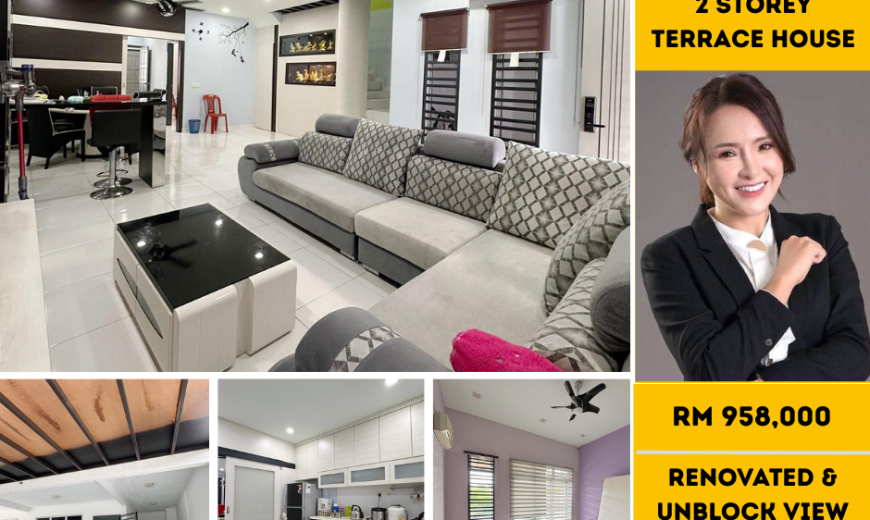 Bukit Indah – 2 Storey Terrace House – FOR SALE Bukit Indah – 2 Storey Terrace House – FOR SALE