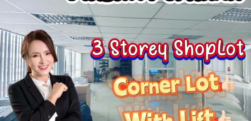 Austin Perdana – 3 Storey Corner Shoplot – FOR SALE