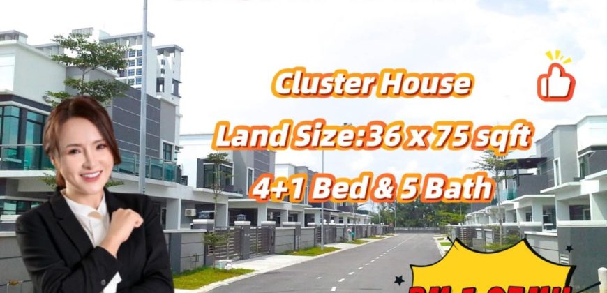 Taman Nusa Bestari – 2 Storey Cluster House – FOR SALE Taman Nusa Bestari – 2 Storey Cluster House – FOR SALE