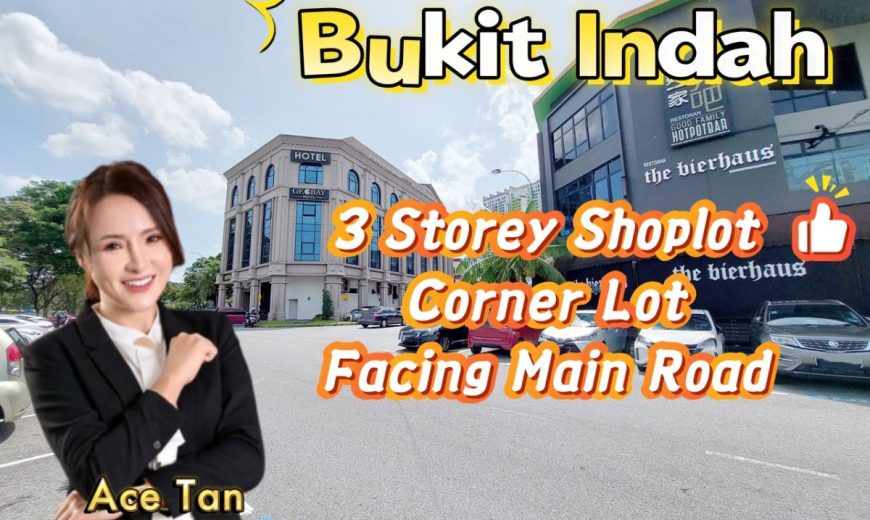 Bukit Indah – 3 Storey Corner Shoplot – FOR SALE Bukit Indah – 3 Storey Corner Shoplot – FOR SALE