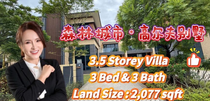 Forest City Golf Villa – 3.5 Storey Villa – FOR SALE